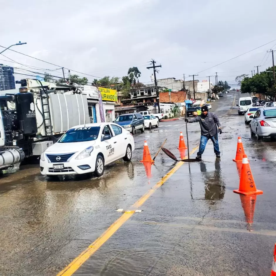 CESPT atiende efectos de las lluvias con desazolve, limpieza e inspecciones