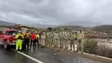 Contin�a b�squeda de 3 personas presuntamente arrastradas por corriente del arro