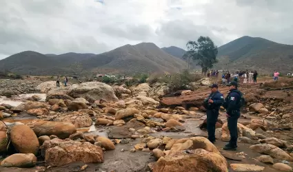 Reportan segundo caso de desaparici�n de una familia por lluvias.