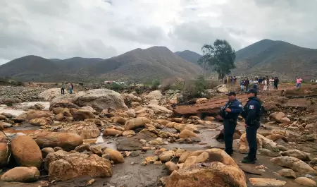 Reportan segundo caso de desaparici�n de una familia por lluvias.