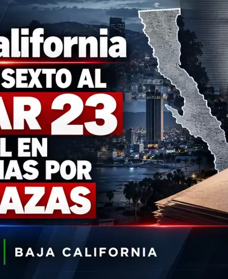 Baja California pasa del sexto al lugar 23 nacional en denuncias por amenazas