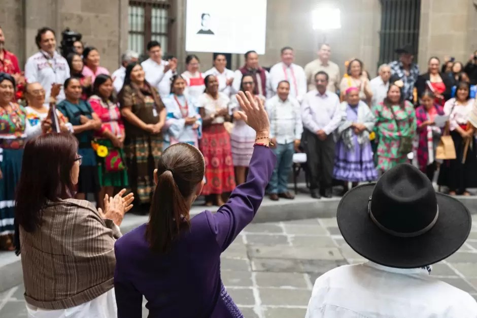 Sheinbaum amplía consulta para elaborar ley de derechos de pueblos indígenas y afromexicanos