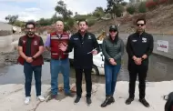 Supervisa Ismael Burgue�o Ruiz trabajos de limpieza y desazolve en el desarenador Florido 1