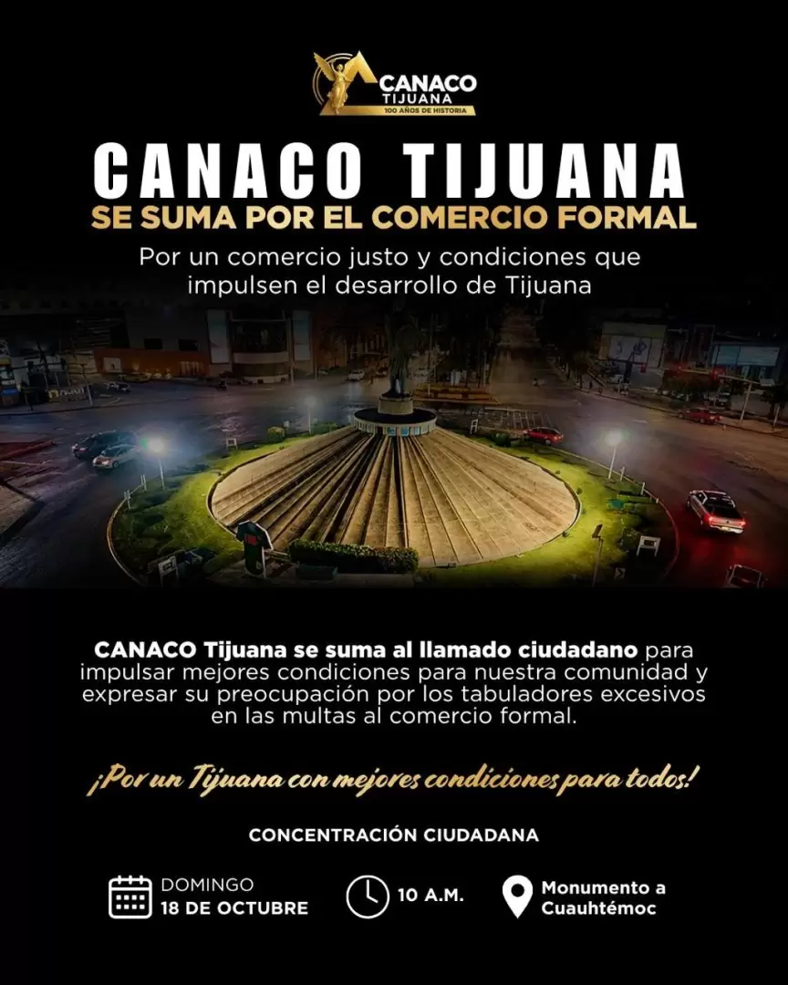 Canaco Tijuana se suma a exigencia ciudadana por servicios b�sicos y reglas parejas para el comercio