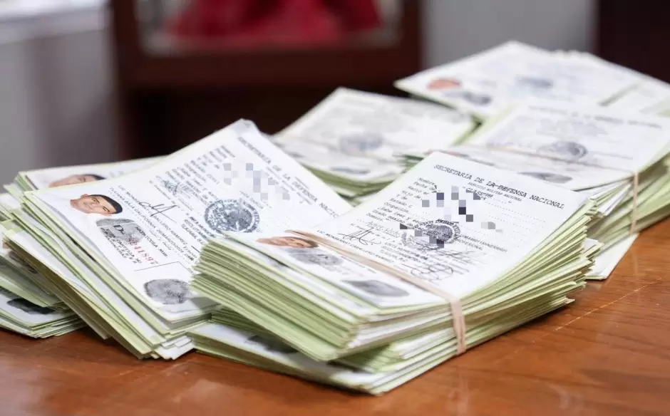 Cartilla del Servicio Militar Nacional