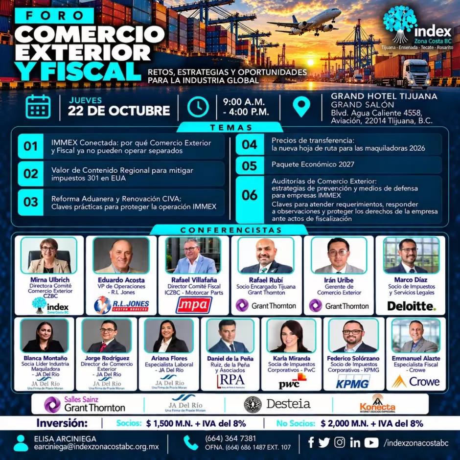 Foro de comercio exterior y fiscal