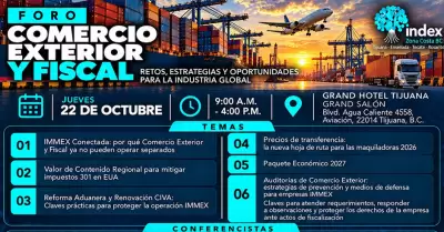 Foro de comercio exterior y fiscal