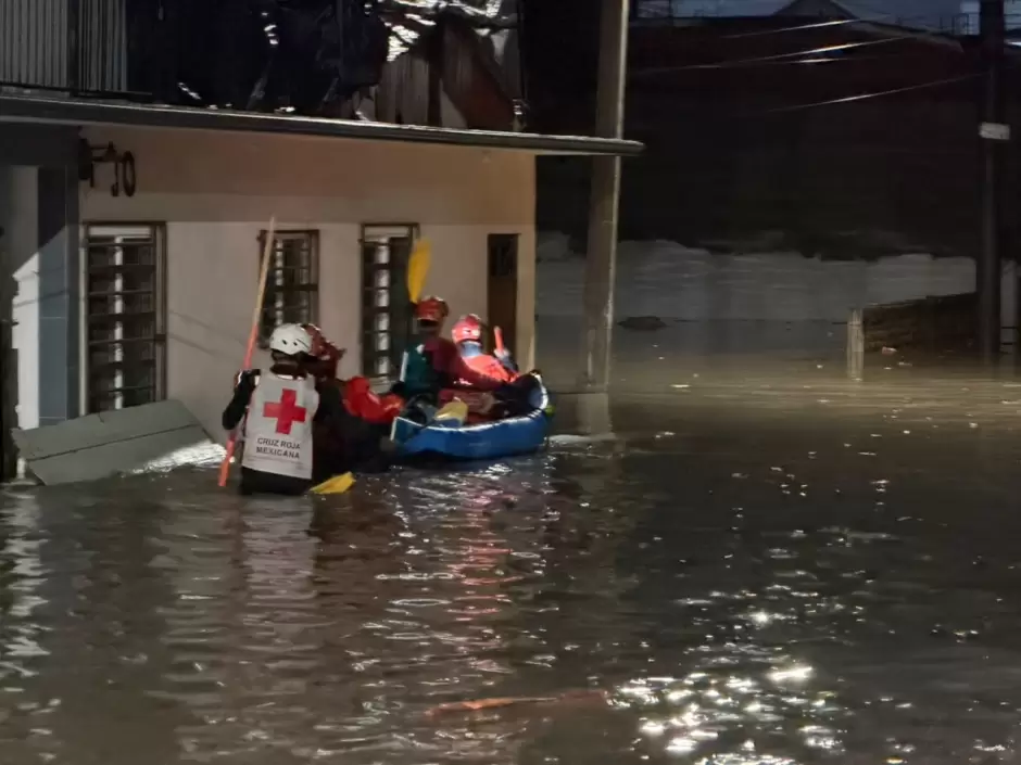 Cruz Roja atendió 167 emergencias y realizó cuatro rescates durante tormenta Rachel en BC