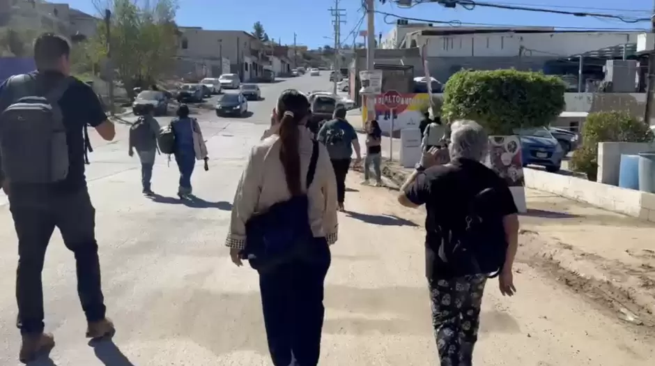 Periodistas se manifiestan en Tecate por agresión contra reportero