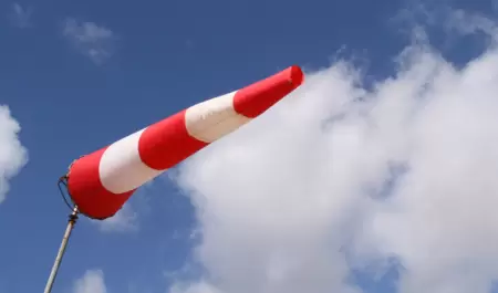 vientos fuertes