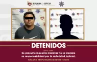 Arrestan oficiales de la SSPCM a dos personas por posesi�n de veh�culo con predenuncia de robo y portaci�n de arma de fuego