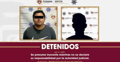 Detenidos por posesi�n de veh�culo con predenuncia de robo y portaci�n de arma d
