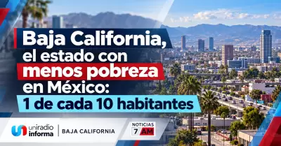 Baja California, el estado con menos pobreza en M�xico: 1 de cada 10 habitantes