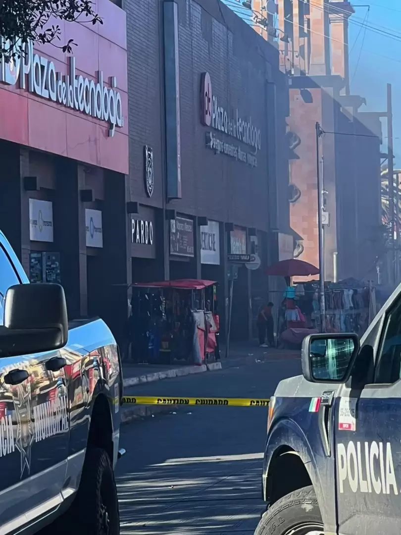 Explosión de transformador en la zona Centro