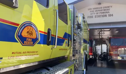 California despliega bomberos y equipos ante riesgo de incendios por vientos de 