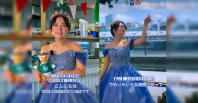 Hanna, quincea�era japonesa
