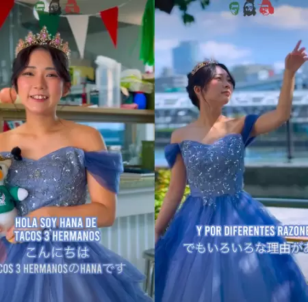 Hanna, quincea�era japonesa