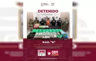 Detiene Fuerza Estatal al "Negro Pimentel" con m�s de 50 mil dosis de droga y armas de fuego