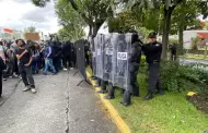 Investigan a 17 polic�as de Jalisco por presuntos abusos en protesta por el agua