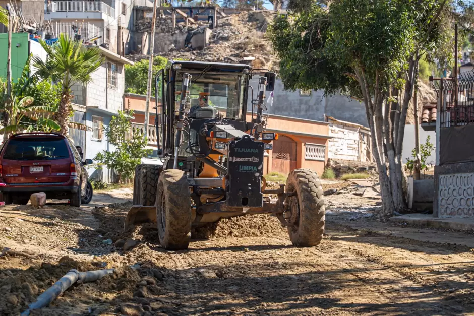 Acciones de limpieza en distintas colonias de Tijuana