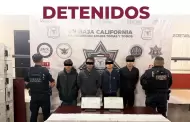 Asegura FESC dos armas de fuego y detiene a cuatro j�venes en Tijuana