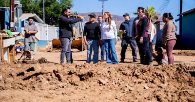 zonas afectadas Ensenada