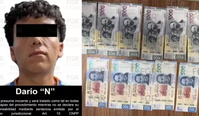 Vinculado a proceso con billetes falsos en Tijuana