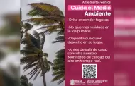 Emite Secretar�a de Medio Ambiente aviso preventivo por fuertes vientos