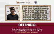 Detiene Polic�a Municipal a hombre en posesi�n de 100 envoltorios de presunta marihuana