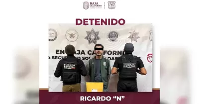 Captura FESC a presunto narcomenudista en el Valle de Mexicali