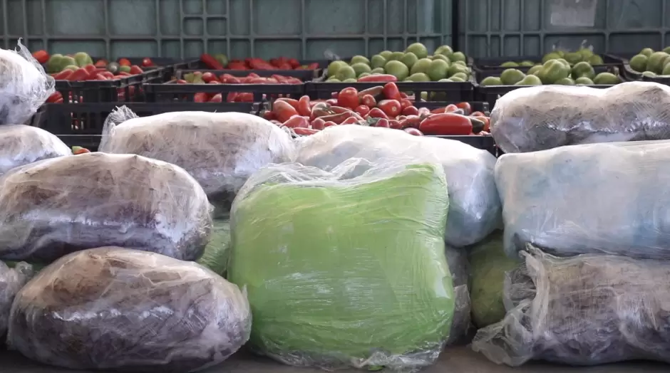 Decomisan 724 kilos de metanfetamina ocultos entre tomatillos y jalape�os en la garita de Otay Mesa