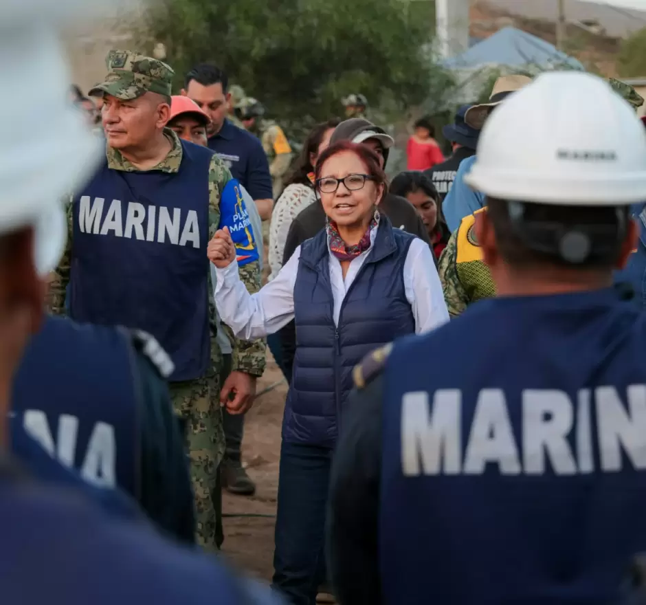 Gobierno de México y Baja California acuerdan ruta de atención para familias afectadas por lluvias