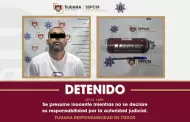 Detienen agente municipales a un hombre por presuntos da�os a propiedad ajena en la Zona Centro