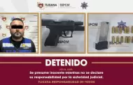 Aseguran elementos de la SSPCM a un hombre por presunta portaci�n de arma de fuego