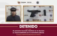 Agentes de la SSPCM detuvieron a un hombre por su presunta responsabilidad en los delitos de allanamiento de morada y portaci�n de arma de fuego