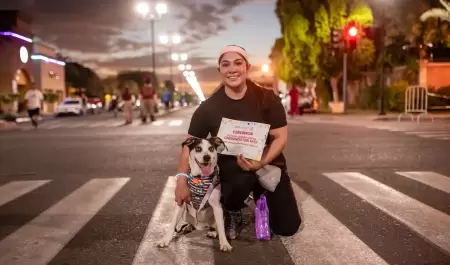 Unen esfuerzos en "Corriendo con Mily" para apoyar a albergues afectados en Ense