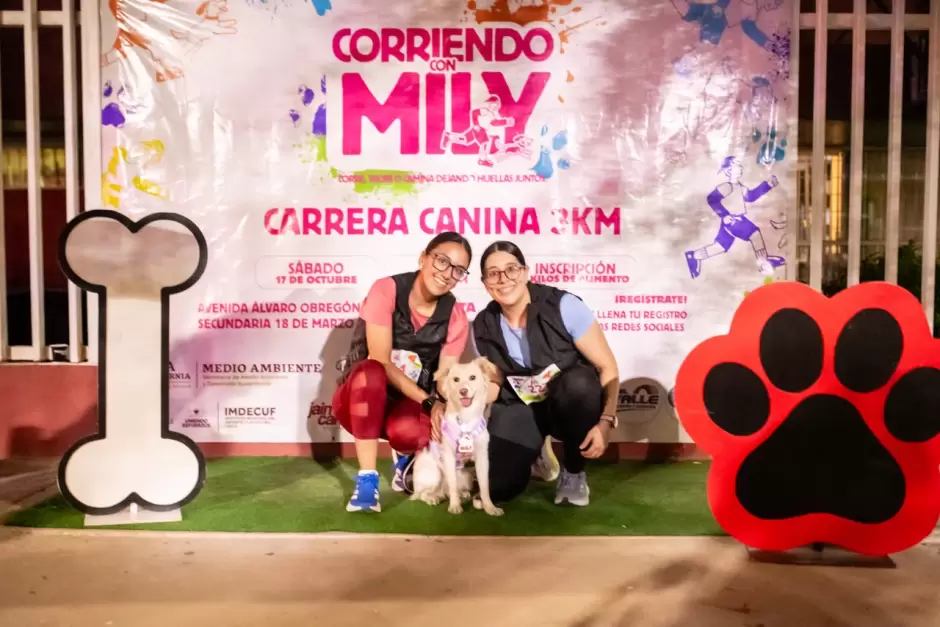 Unen esfuerzos en "Corriendo con Mily" para apoyar a albergues afectados en Ensenada