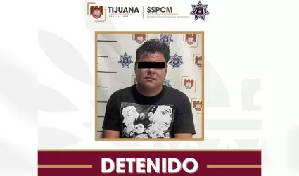 Acusado de herir con vidrios a una mujer y un hombre en Tijuana