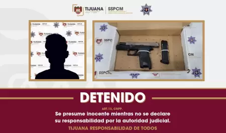 Detienen a menor de edad por presuntamente disparar contra polic�as municipales