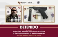Detienen a hombre armado en la colonia Campestre Murua en Tijuana