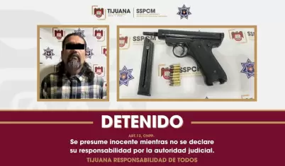 Detienen a hombre armado en la colonia Campestre Murua en Tijuana