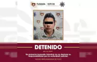 Arrestan oficiales de la SSPCM a un hombre por presunta violencia familiar y privaci�n ilegal de la libertad