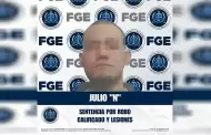 Sentencian a 4 a�os y 4 meses de prisi�n a responsable de robo calificado en grado de tentativa y lesiones contra conductor de plataforma