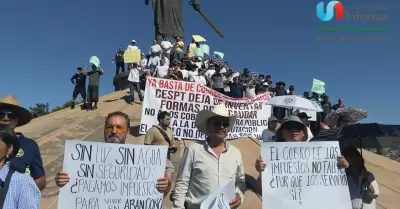 Protesta apagones