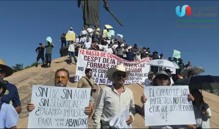 Protesta apagones