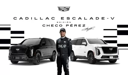 Cadillac presenta su camioneta edici�n "Checo" P�rez