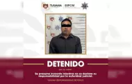 Detiene la SSPCM a un hombre se�alado por hostigamiento sexual y tocamientos impropios contra una mujer