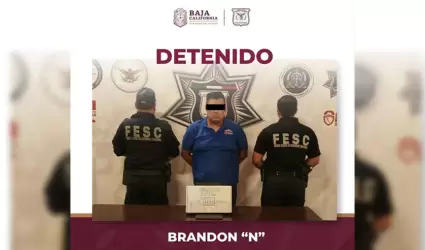 Asegura FESC a sujeto armado en Granjas Familiares del Matamoros