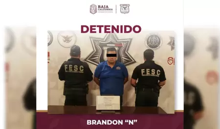 Asegura FESC a sujeto armado en Granjas Familiares del Matamoros