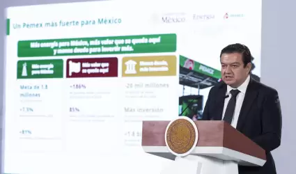 Juan Carlos Carpio, director general de Petr�leos Mexicanos (Pemex).